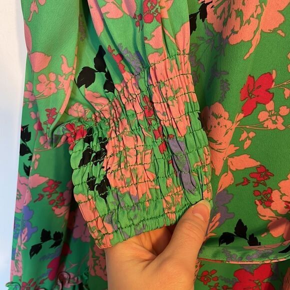 Misa Los Angeles Esmee Maxi Shirt Dress in Peony - Picture 10 of 12